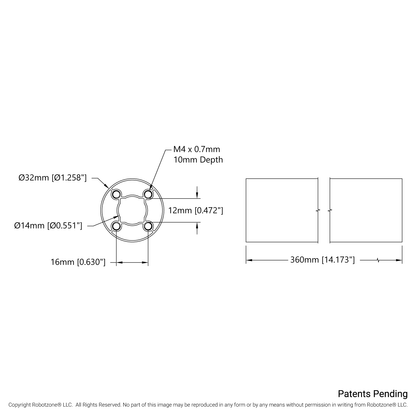 4103 Series goTUBE (360mm Length)