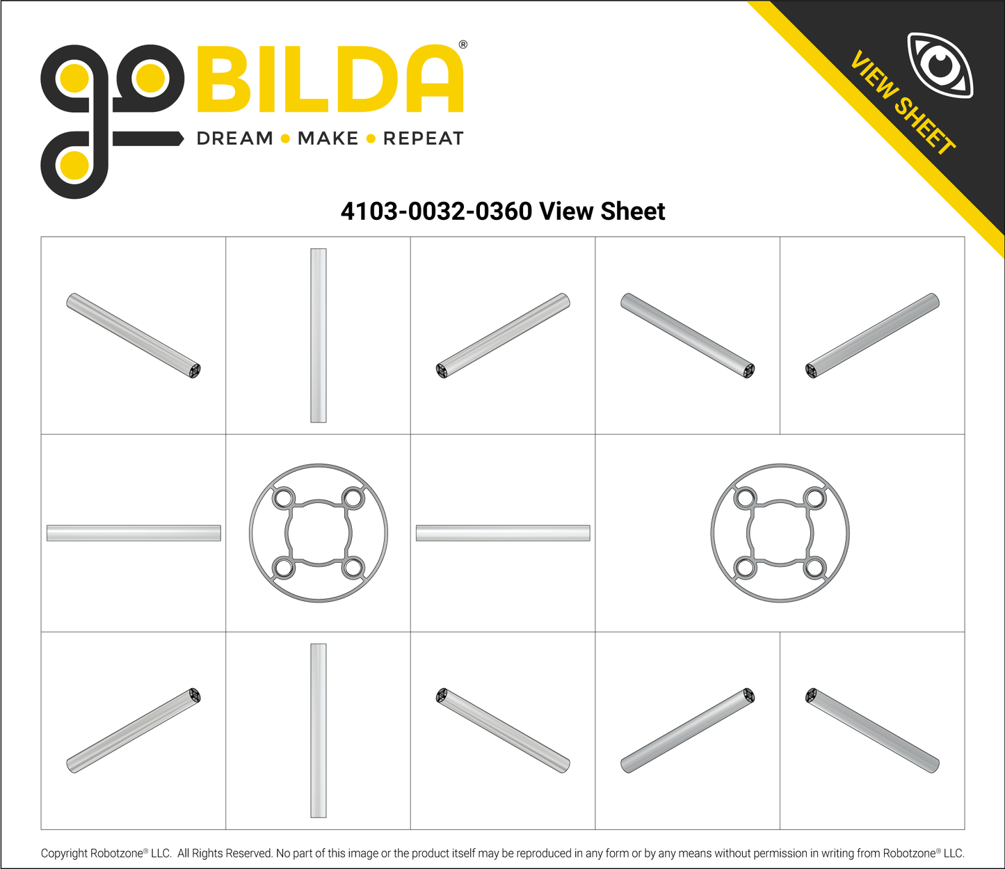 4103 Series goTUBE (360mm Length)