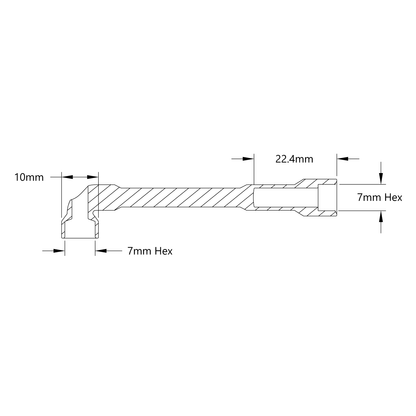 7mm Combination Nut Driver