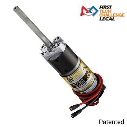 5204 Series Yellow Jacket Planetary Gear Motor (26.9:1 Ratio, 80mm Length 8mm REX™ Shaft, 223 RPM, 3.3 - 5V Encoder)