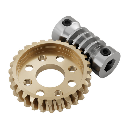 Worm Gear Set (28:1 Ratio, 8mm REX™ Bore Worm)