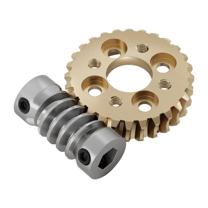 Worm Gear Set (28:1 Ratio, 8mm REX™ Bore Worm)