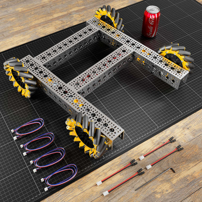 Strafer® Chassis Kit (140mm Mecanum Wheels)