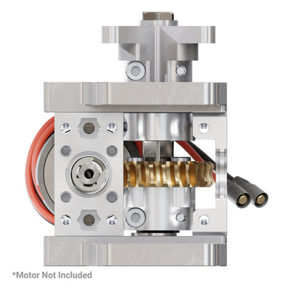 Super-Duty Worm Drive Gearbox (28:1 Ratio)