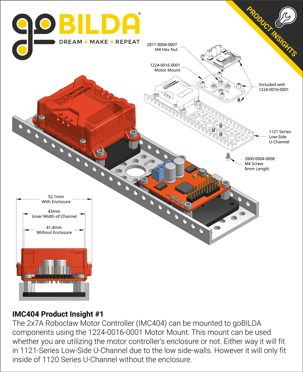 RoboClaw 2x7A Motor Controller