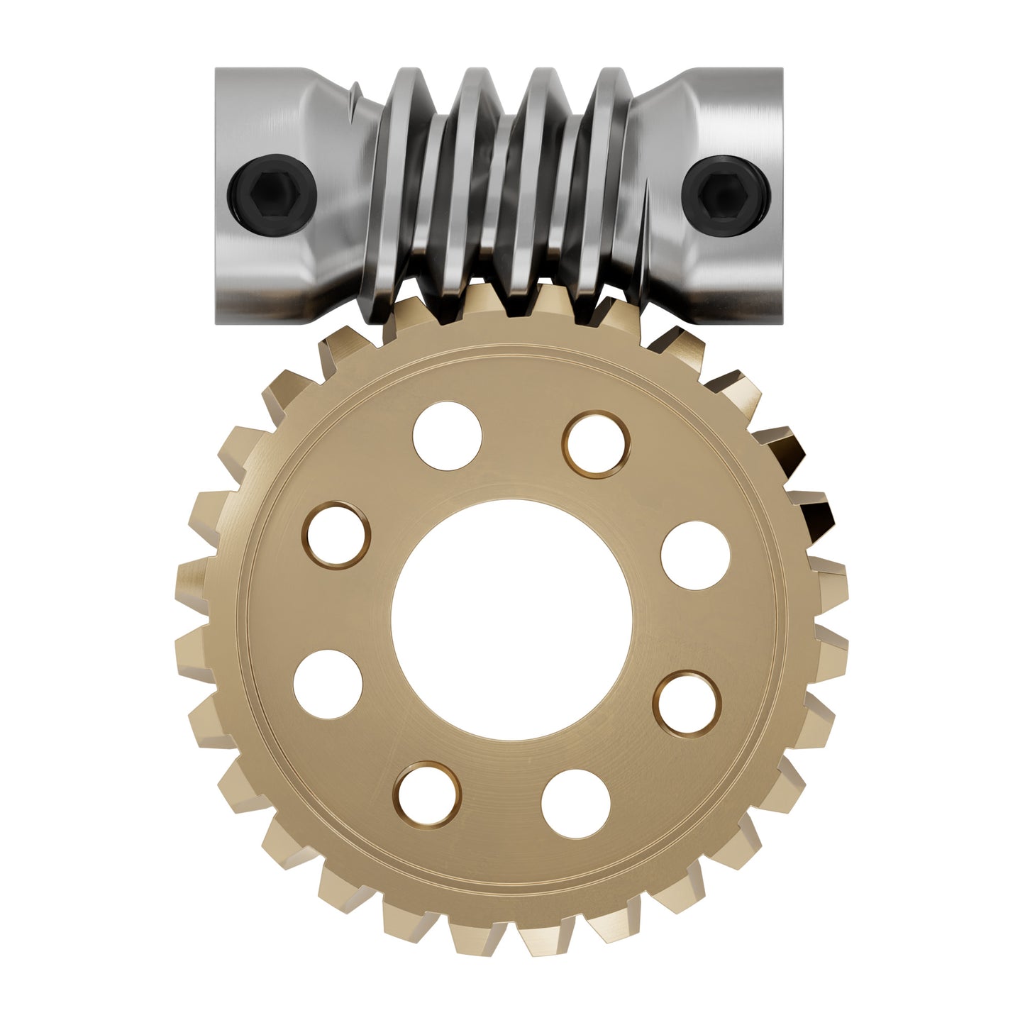 Worm Gear Set (28:1 Ratio, 8mm REX™ Bore Worm)