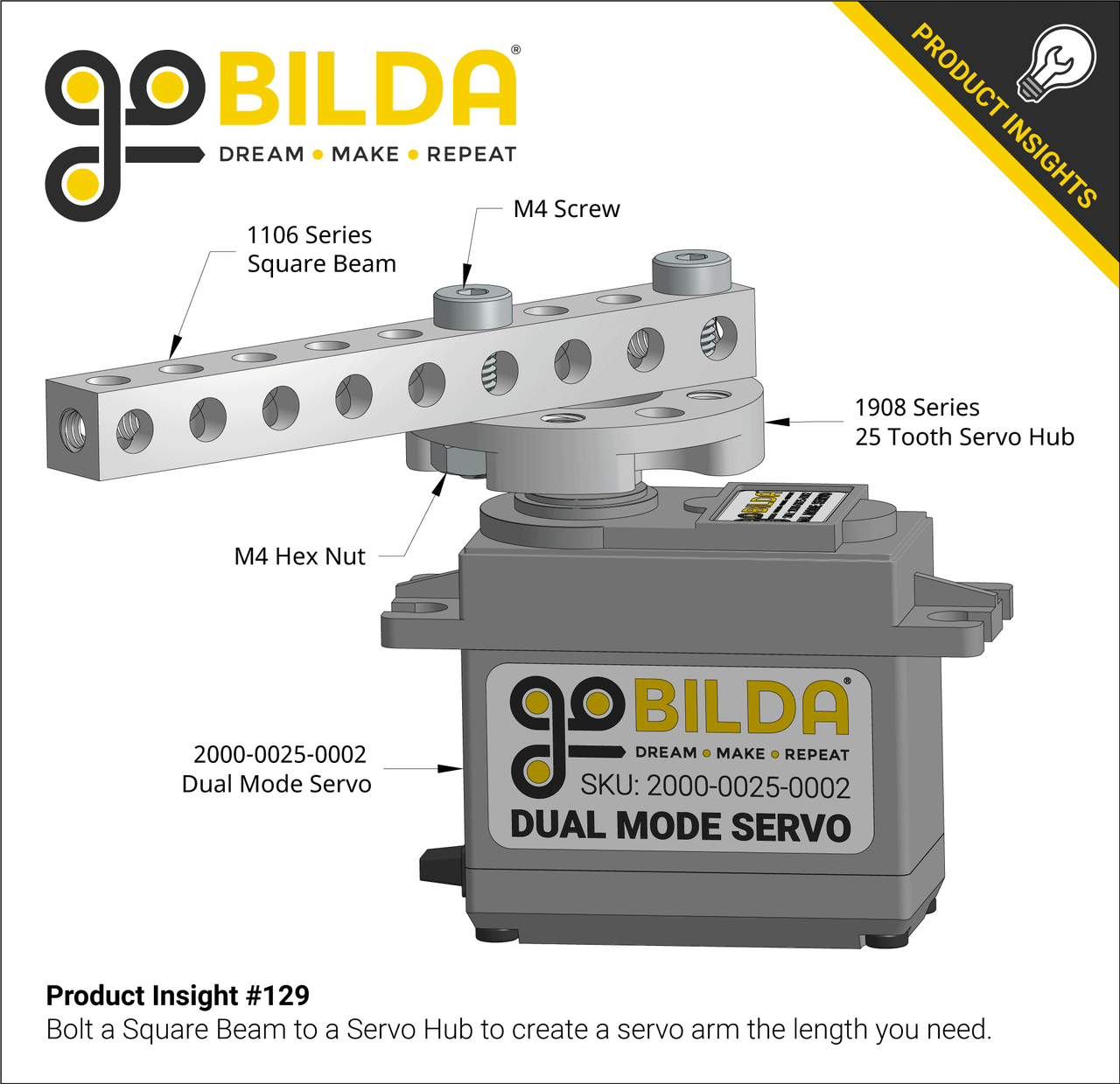 2000 Series Dual Mode Servo (25-2, Torque)