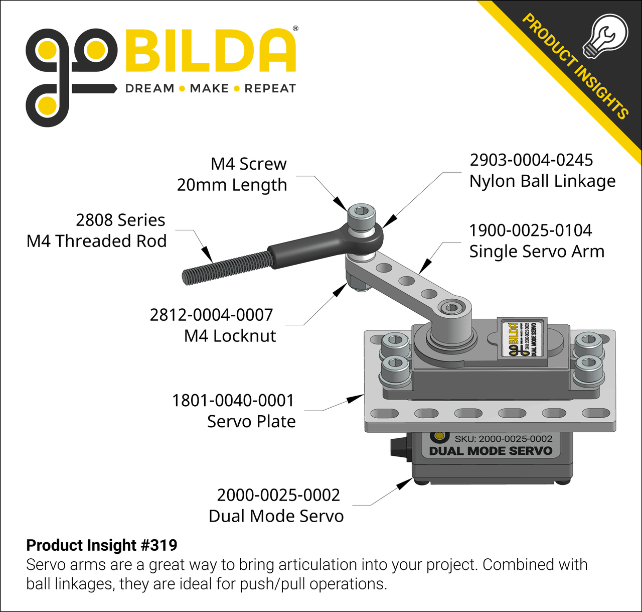 2000 Series Dual Mode Servo (25-2, Torque)