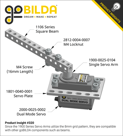 2000 Series Dual Mode Servo (25-2, Torque)