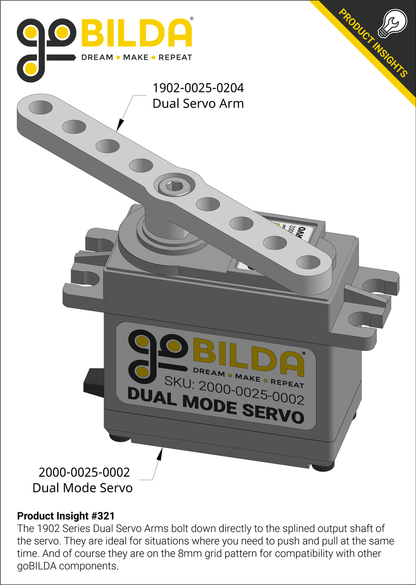 2000 Series Dual Mode Servo (25-2, Torque)