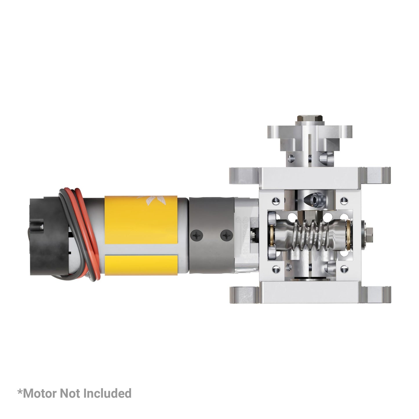 Super-Duty Worm Drive Gearbox (28:1 Ratio)