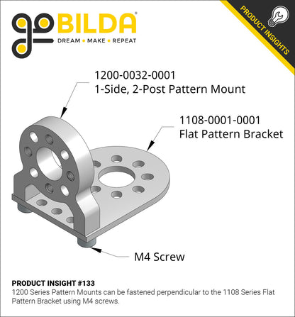 1108 Series Flat Pattern Bracket (1-1)