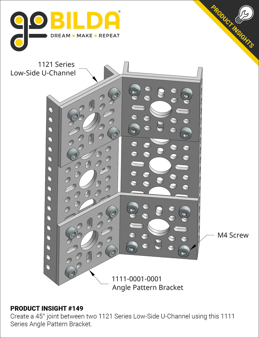 1111 Series Angle Pattern Bracket (1-1)