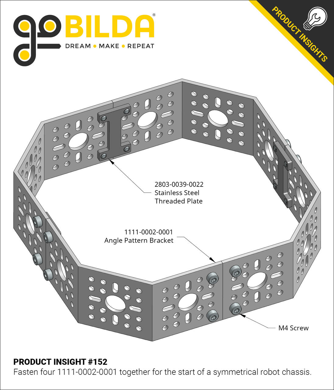 1111 Series Angle Pattern Bracket (2-1)