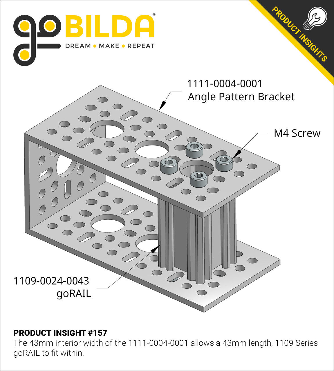 1111 Series Angle Pattern Bracket (4-1)