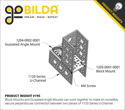 1204 Series Gusseted Angle Mount (2-1)