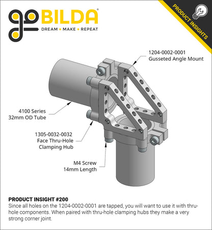 1305 Series Thru-Hole Clamping Hub (32mm Bore)