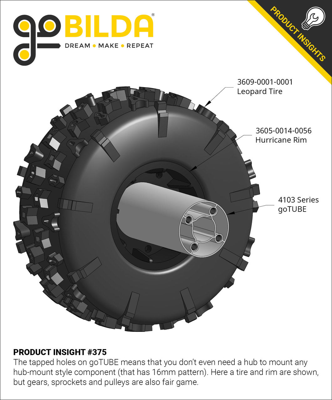 3609 Series Leopard Tire - 2 Pack