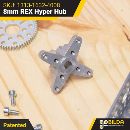 1313 Series Hyper Hub (8mm REX™ Bore)