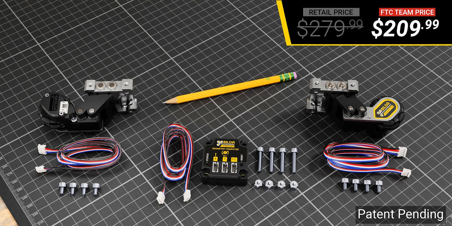 4-Bar Odometry Pack (2 Pods, 1 Pinpoint Computer)